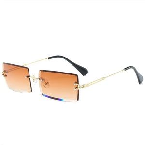 Rimless Fashionable Unisex Sunglasses